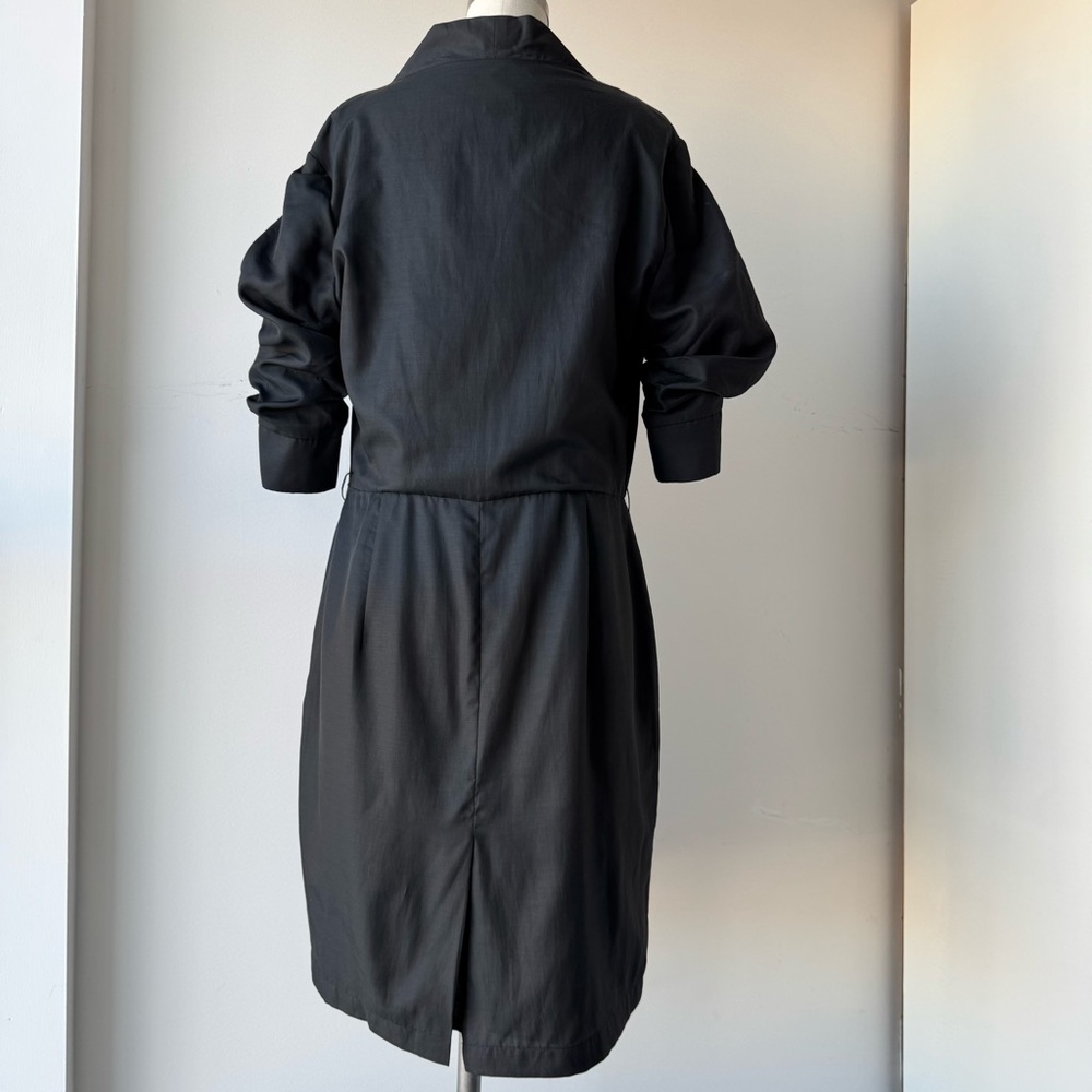 Vintage Ali Ro black Dress Rare convertible size 10 - Picture 4 of 12